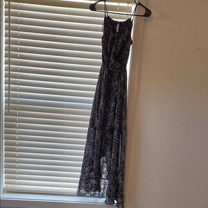 Paisley High Low Dress
